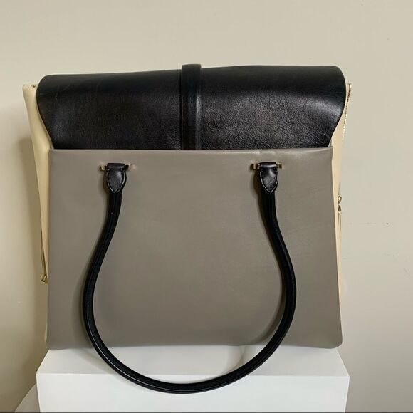 Tiffany & Co. Olivia Colorblock Leather Tote - EUC - Picture 8 of 16